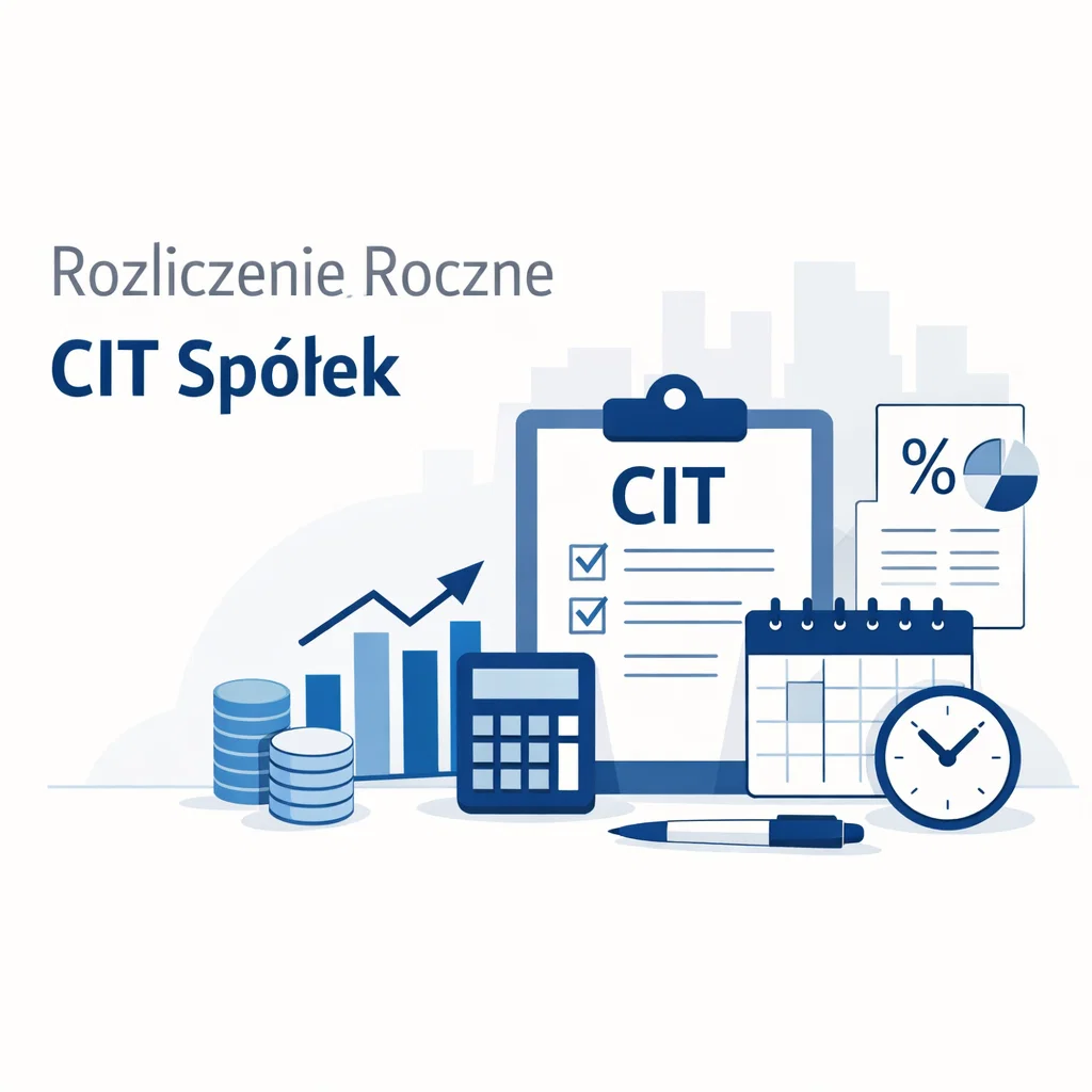 Roczne rozliczenie CIT krok po&nbsp;kroku dla spółek