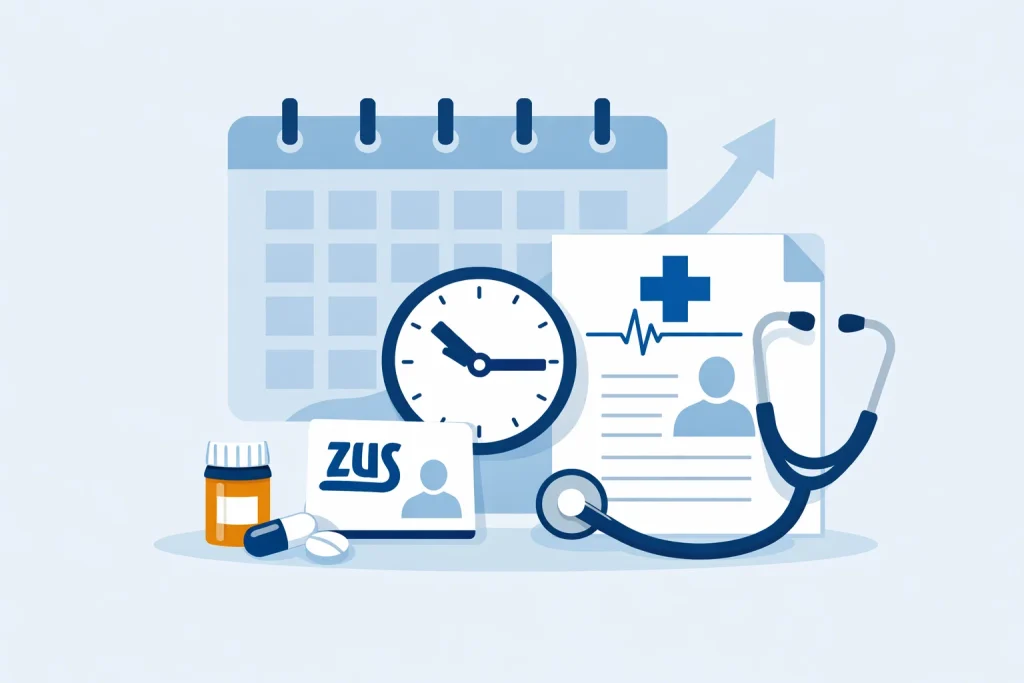 Ważne zmiany w&nbsp;zwolnieniach lekarskich (L4) od&nbsp;2026 roku – co&nbsp;musi wiedzieć każda firma?